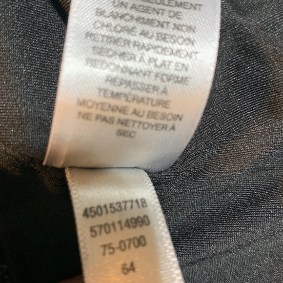 White House Black Market black & cream shirt size Small - Picture 9 of 9